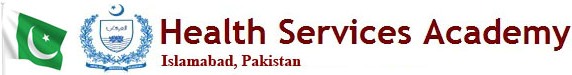 Health Service Academy Islamabad Header at careerszila.com jobs and admission portal